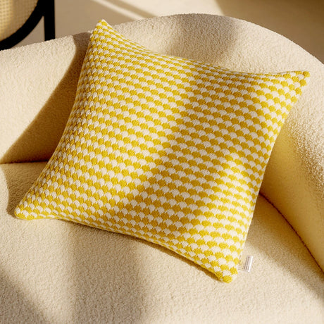 YOULI Santiago Mint Knitted Cozy Pillowcase from YOULI
