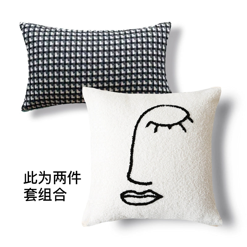 YOULI Oliver Abstract Art Soft Pillow Sleeve from YOULI