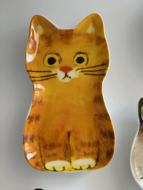 YASUKI Felicity Adorable Ceramic Cat Dish from YASUKI