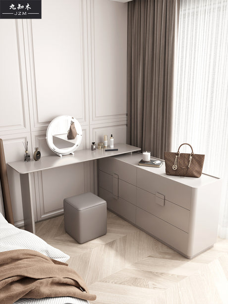 FANGYUAN Celestia Elegant Retractable Modern Dressing Table from FANGYUAN