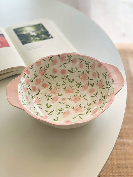 YASUKI Elowen Elegant Floral Design Bowl Set from YASUKI