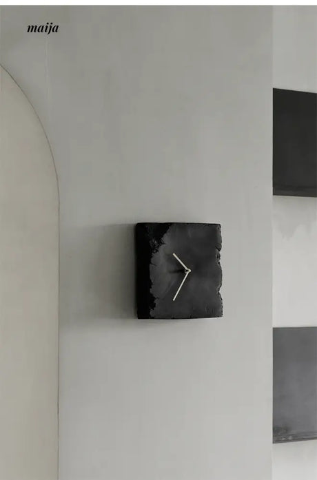 Square Marble Stone Clock from maija