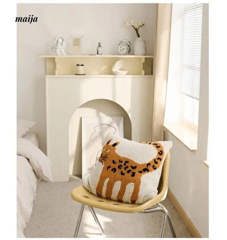 Bored Tiger Throw and Cushion from maija