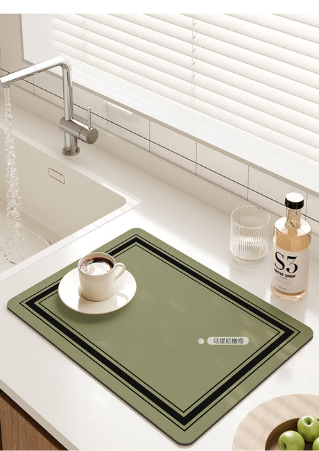 VANT Santiago Water-Absorbent Glass Drying Rack from VANT