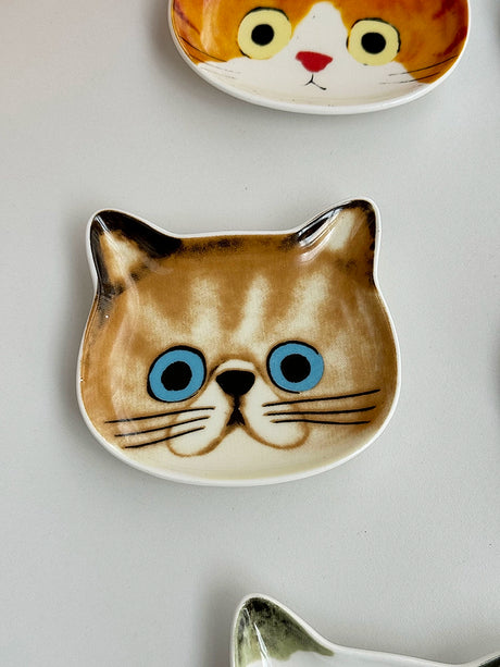 YASUKI Felicity Adorable Ceramic Cat Dish from YASUKI