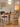 LAIMO Amelia Rustic Solid Wood Round Dining Table from LAIMO