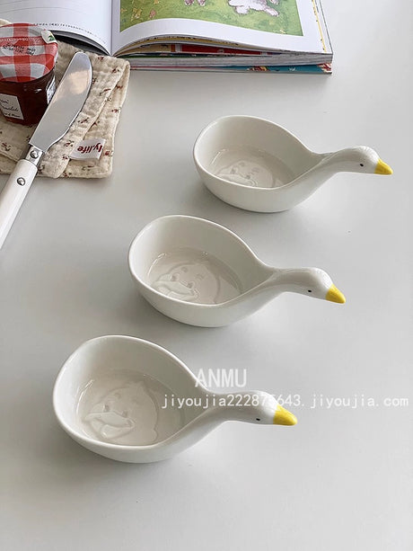 YASUKI Hiroshi Adorable Ceramic Dip Dish from YASUKI