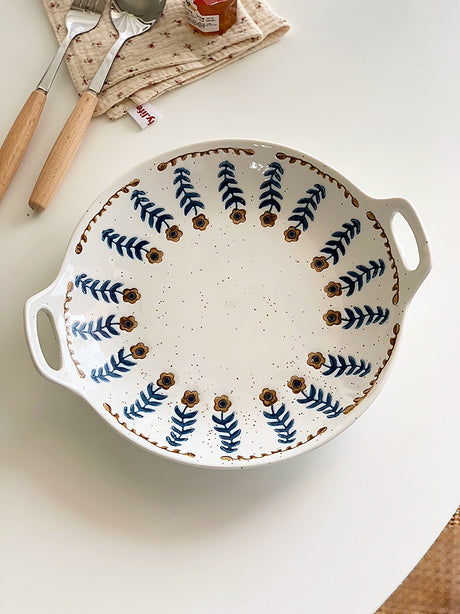 YASUKI Cedric Rustic Glaze Ceramic Bowl from YASUKI
