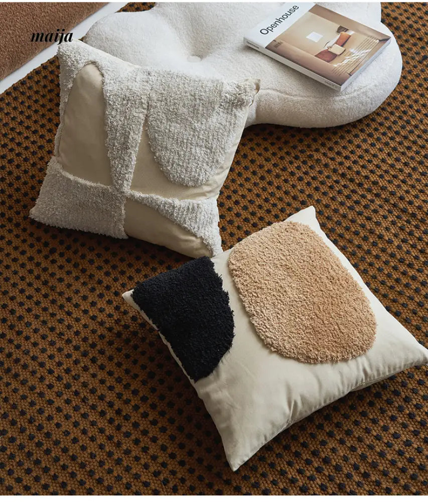 Square Tufted Sofa Cushions from momo's talk