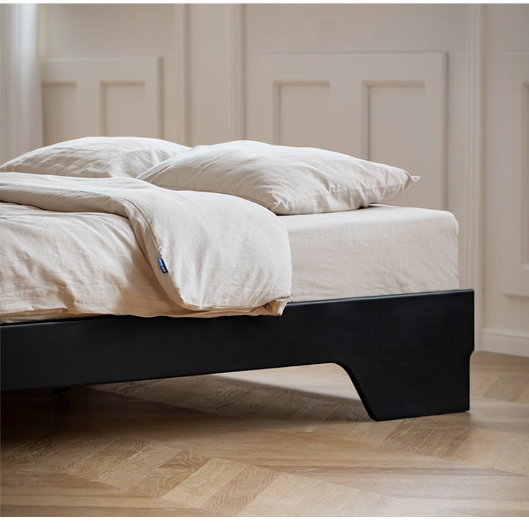 HANKE Iztacalco Solid Wood Minimalist Double Bed from HANKE