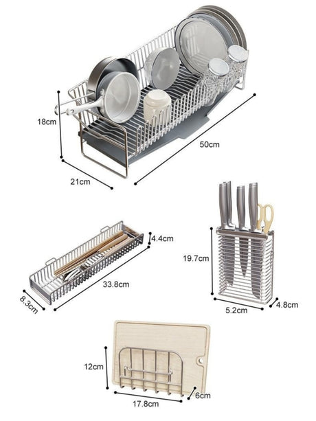 SUCO Haruki Durable Stainless Steel Drying Rack from SUCO
