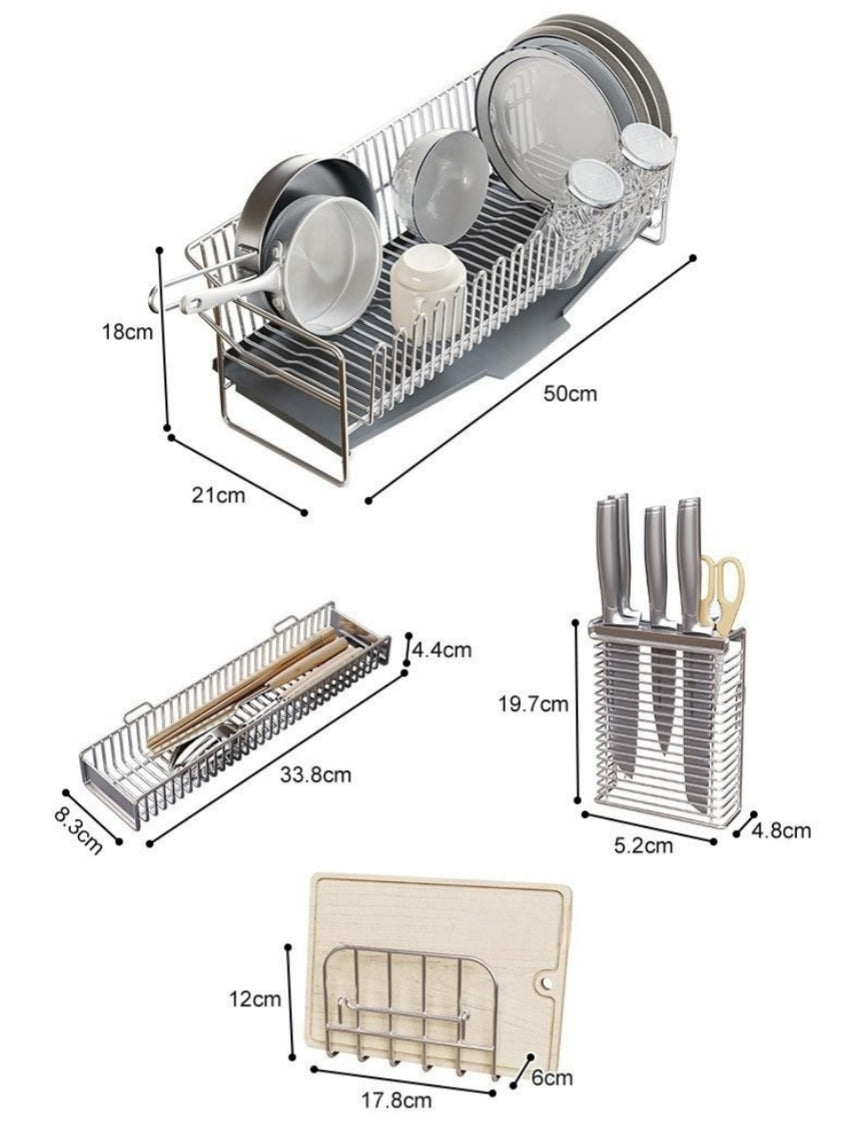 SUCO Haruki Durable Stainless Steel Drying Rack from SUCO