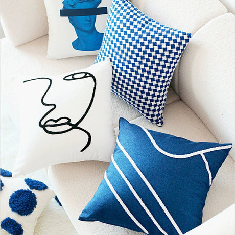 YOULI Evelyn Sleek Blue Sofa Set from YOULI