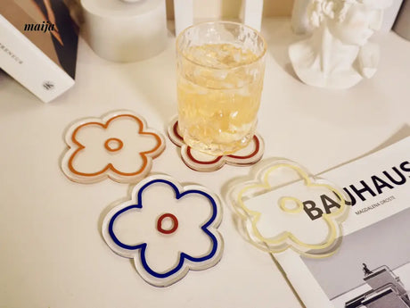 Flower Acrylic Coaster from maija