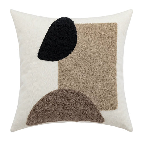 YOULI Oliver Artistic Cream Pillow Sleeve - Nordic Style Sofa Cushion from YOULI