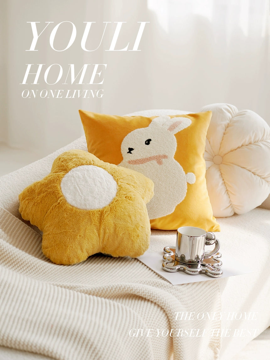 YOULI Jasper Adorable Cartoon Rabbit Pillowcase Sofa Accessory from YOULI