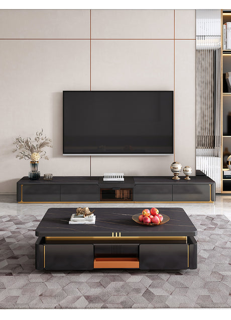 QUANMU Seraphina Sleek Modern Coffee Table from QUANMU