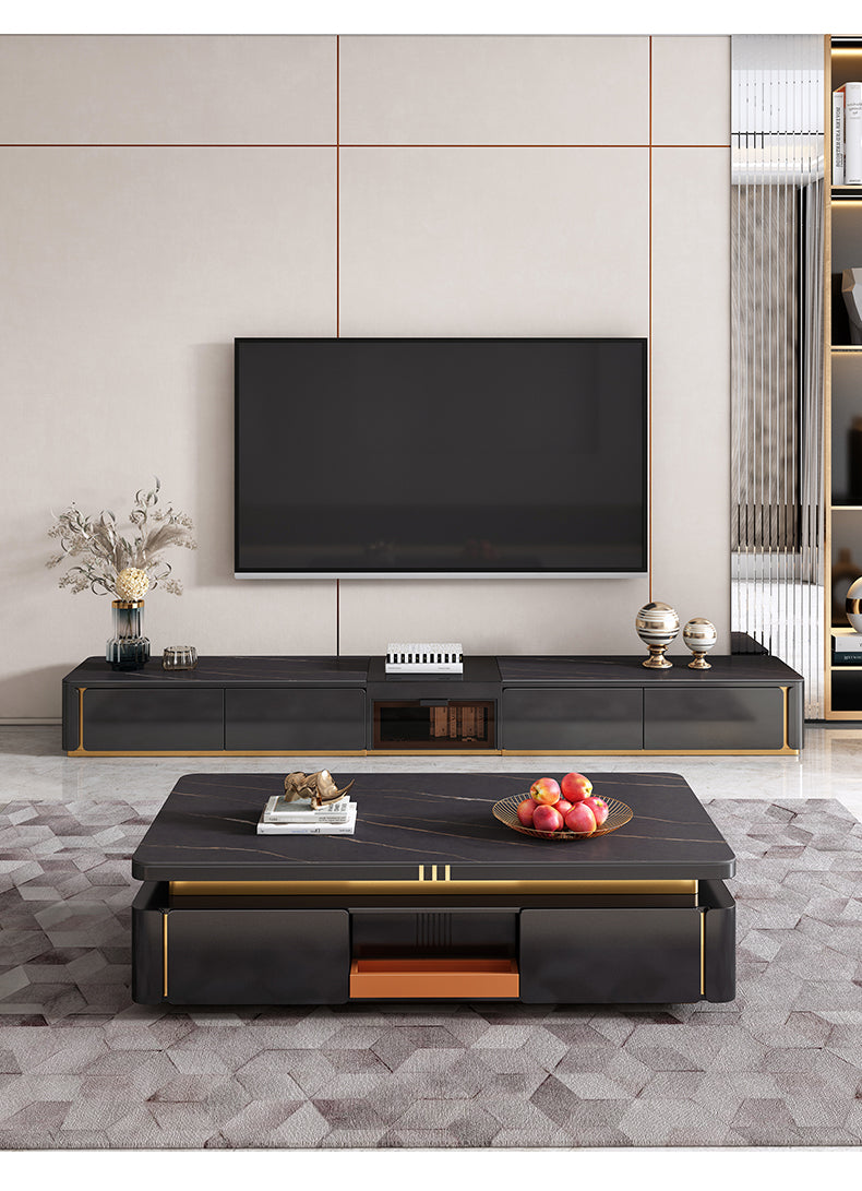 QUANMU Seraphina Sleek Modern Coffee Table from QUANMU