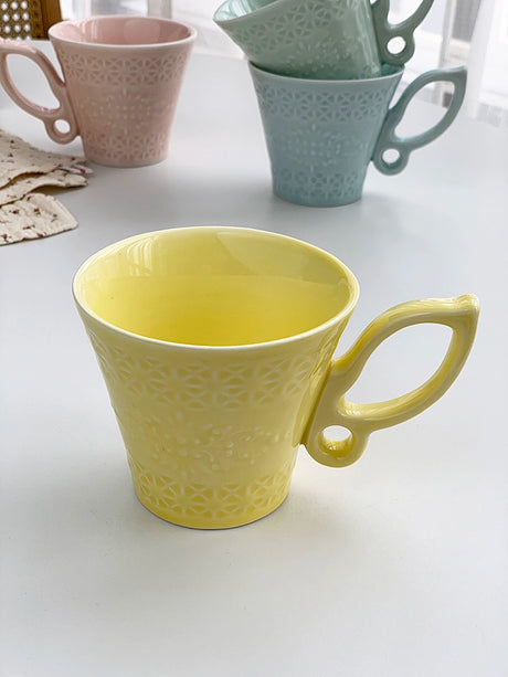 YASUKI Oliver Charming Ins Design Ceramic Coffee Cup from YASUKI