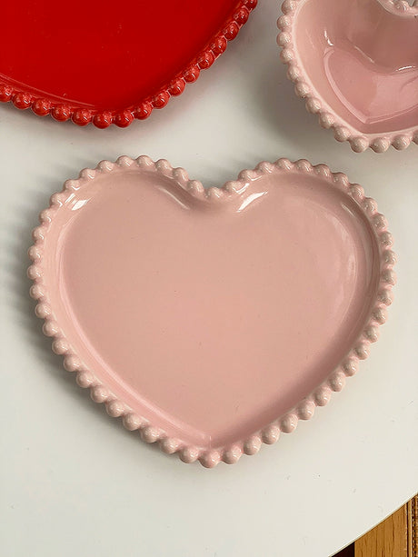 YASUKI Amara Elegant Pink Ceramic Dessert Bowl from YASUKI
