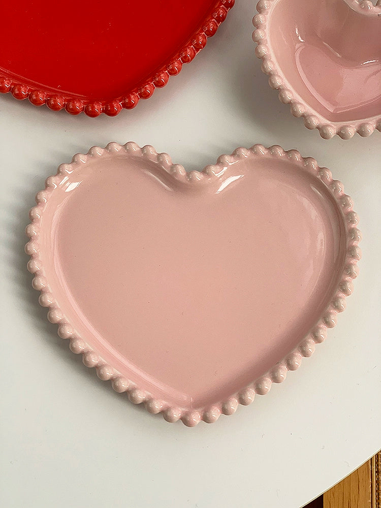 YASUKI Amara Elegant Pink Ceramic Dessert Bowl from YASUKI