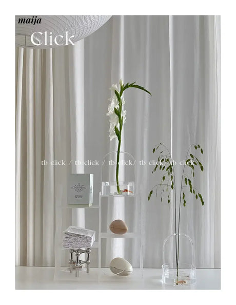 Acrylic Dish Vase from CLICK