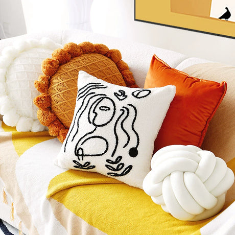 YOULI Oliver Abstract Art Soft Pillow Sleeve from YOULI