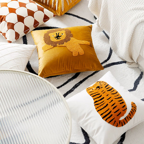YOULI Jasper Adorable Leopard Tiger Pillowcase from YOULI