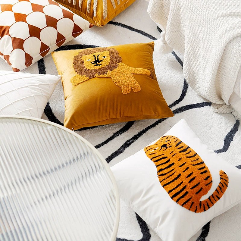 YOULI Jasper Adorable Leopard Tiger Pillowcase from YOULI