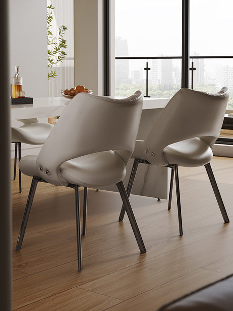 QUANMU Isadora Italian Retro High-End Dining Chair from QUANMU