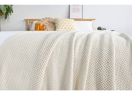 YOULI Anabella Cozy Knitted Sofa Duvet from YOULI