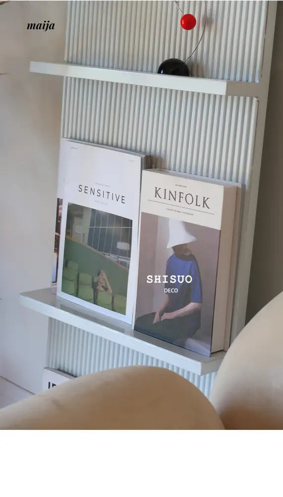 Ginny Wooden Floor Shelf from maija