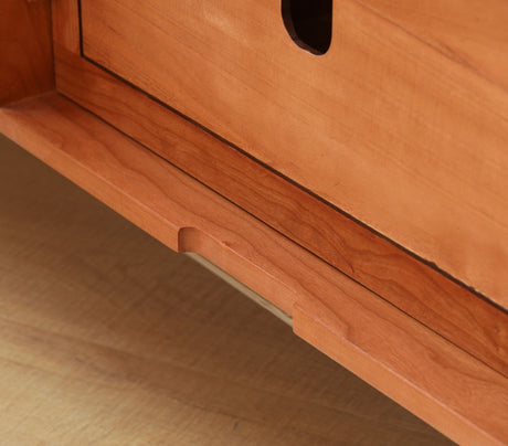 HANKE Marcellus Retro Cherry Wood Medium TV Cabinet Solid Modern Design from HANKE