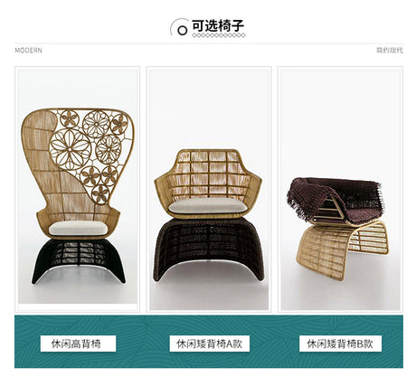 RATTAN SPACE Jondal Stylish Outdoor Sofa Set from RATTAN SPACE
