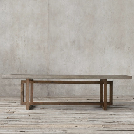 JINYI Marisol Vintage Cement-Style Conference Table from JINYI