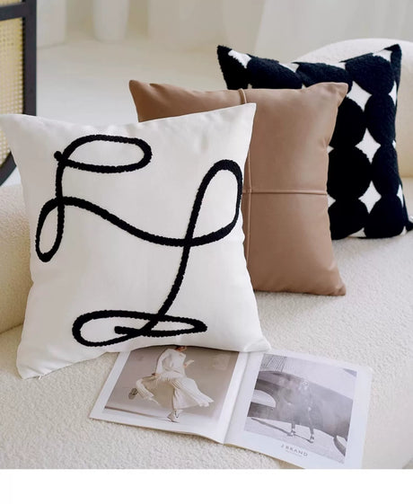 YOULI Beatrix Luxurious Creamy Velvet Pillow from YOULI