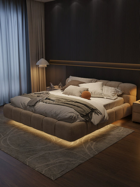 FASATI Leonardo Light Luxury Minimalist Fabric Bed from FASATI