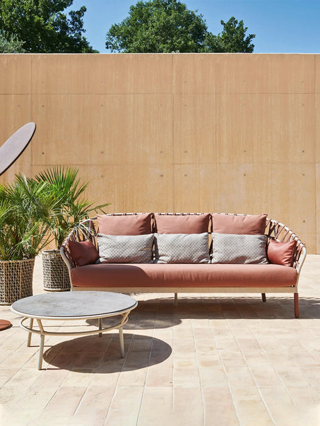 DIME GARDEN Oslo Serenity Light Luxury Rattan Sofa Chair from DIME GARDEN
