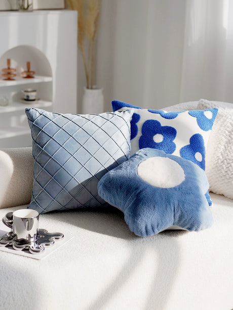 YOULI Penelope Plush Floral Rabbit Pillowcase from YOULI