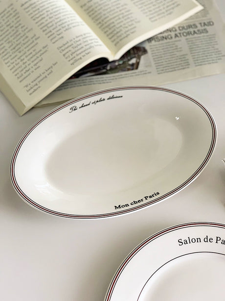 YASUKI JINWEI Elegant Ceramics Breakfast Tableware from YASUKI