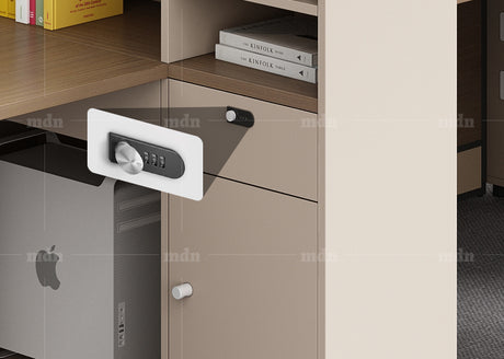 MUTINI Isadora Sleek Modern Office Booth Set from MUTINI