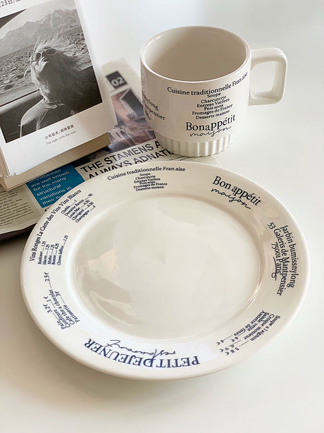 YASUKI Maximilian Retro-Inspired English Letter Cup from YASUKI