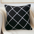 YOULI Sebastian Minimalist Black & White Pillow Cover from YOULI