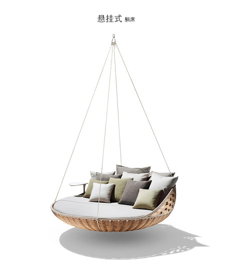 OMONO Pemberton Cozy Stylish Indoor Swing Basket from OMONO