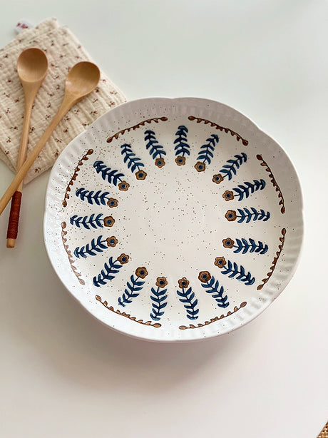YASUKI Cedric Rustic Glaze Ceramic Bowl from YASUKI