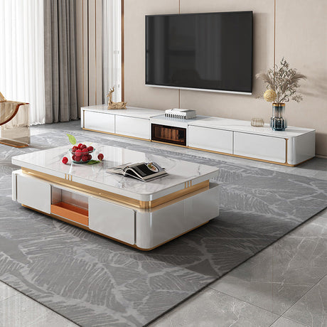 QUANMU Elowen Sleek Modern Coffee Table from QUANMU