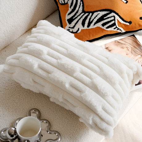 YOULI Amelie Elegant Zebra Design Cushion Cover from YOULI