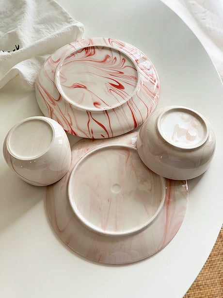 YASUKI Jasper Elegant Nordic Marble Ceramic Cup from YASUKI