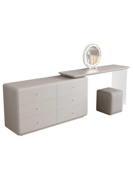 FANGYUAN Santiago Modern Cream Luxury Dressing Table from FANGYUAN