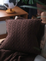 Rib Knit Throw & Cushion from maija